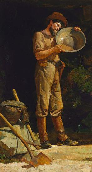 Julian Ashton The Prospector Germany oil painting art
